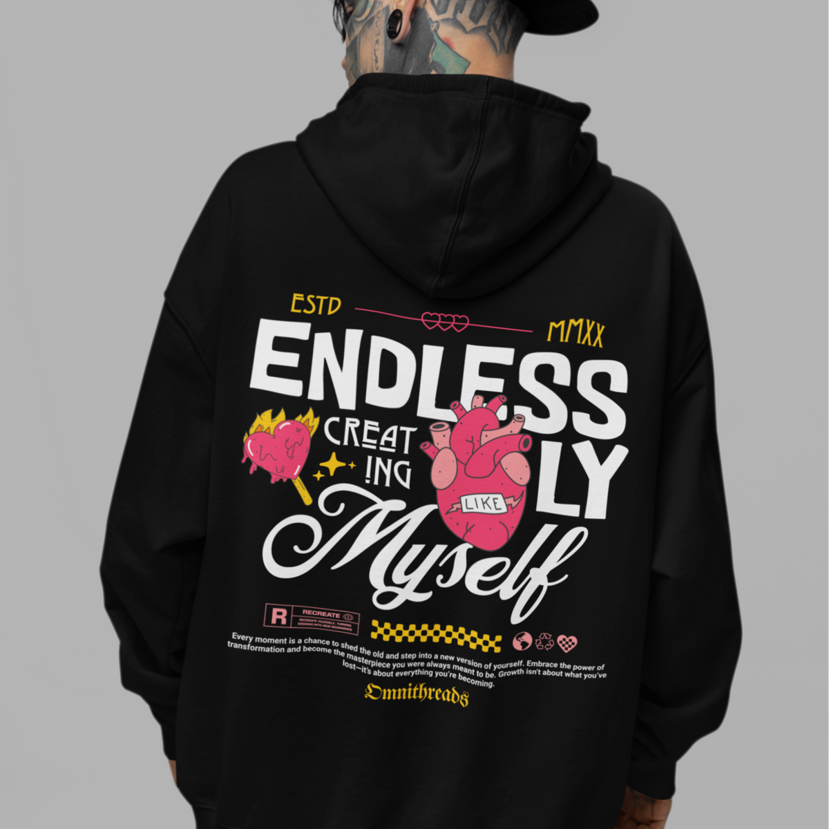 Reinvention Mode - Oversized Hoodie — product image 5