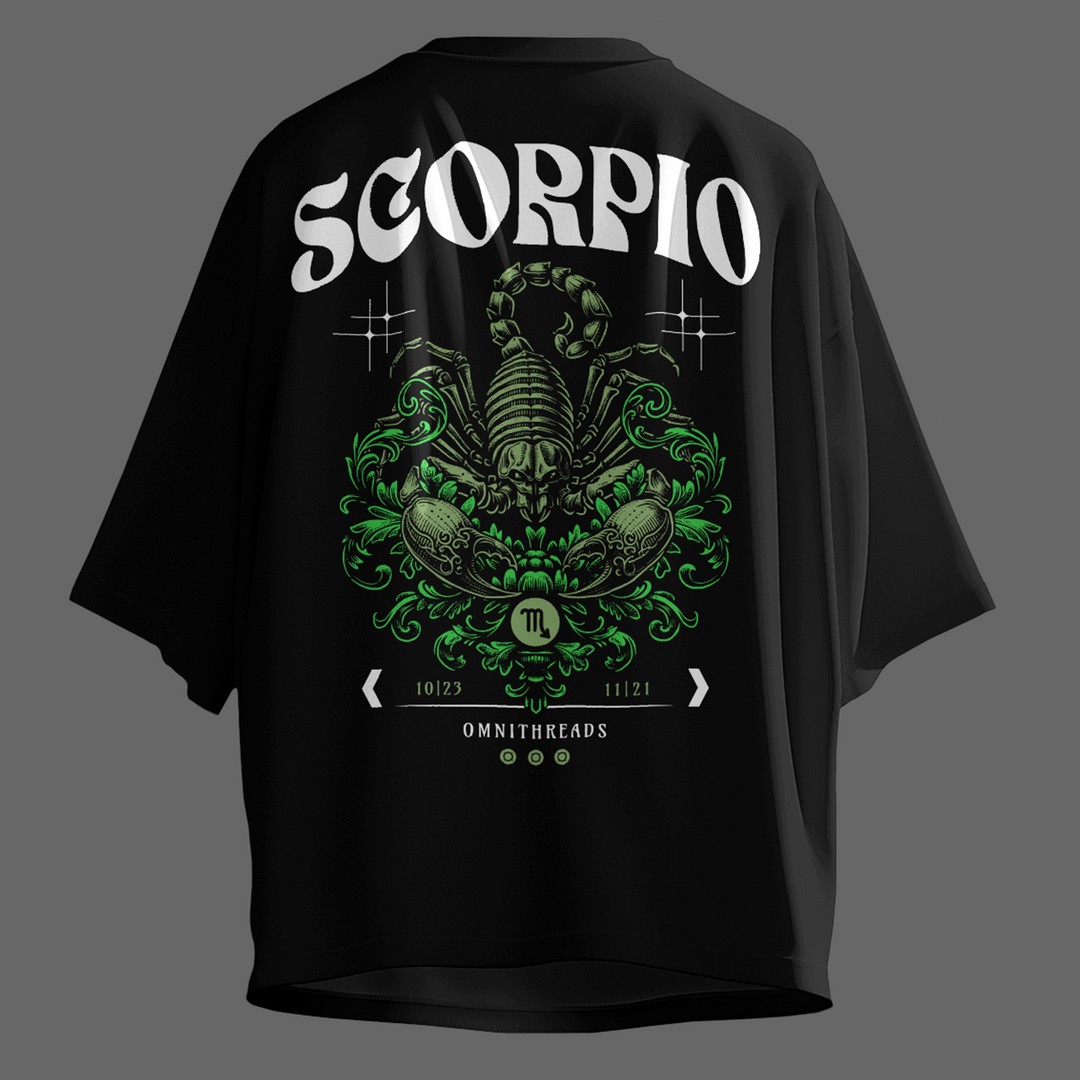 Enigmatic - Oversize Deep Drop Shoulder Tee