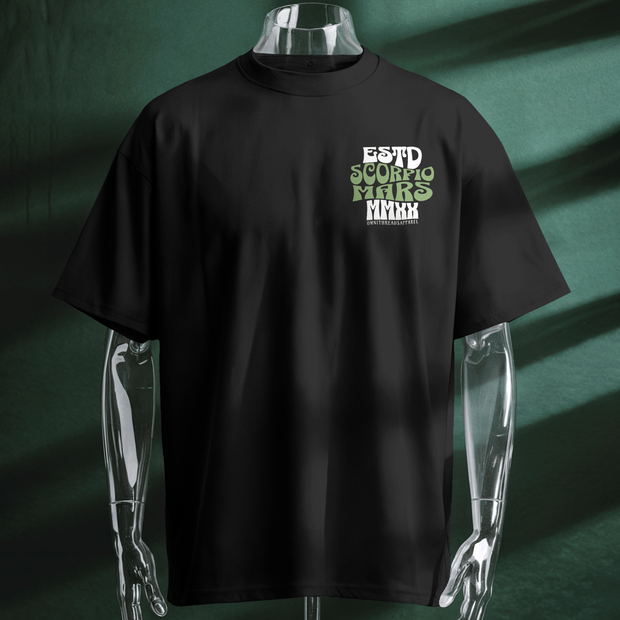 Enigmatic - Oversize Deep Drop Shoulder Tee