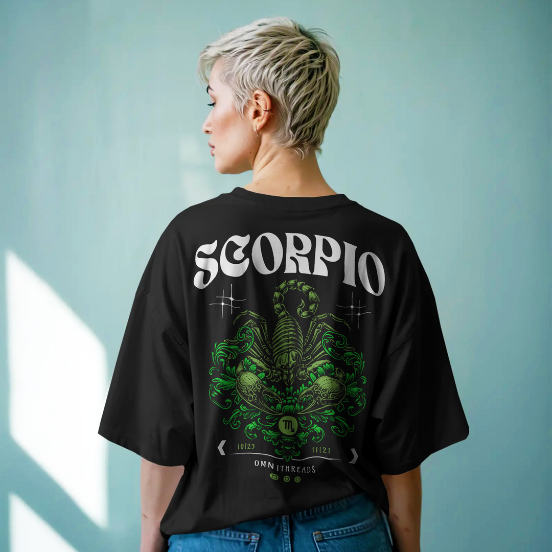 Enigmatic - Oversize Deep Drop Shoulder Tee