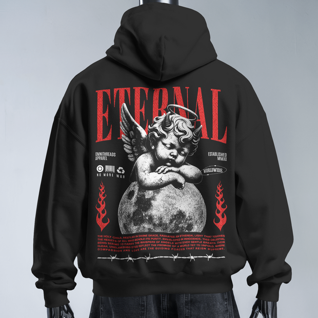 Eternal - Oversized Streetwear Fleece Hoodie