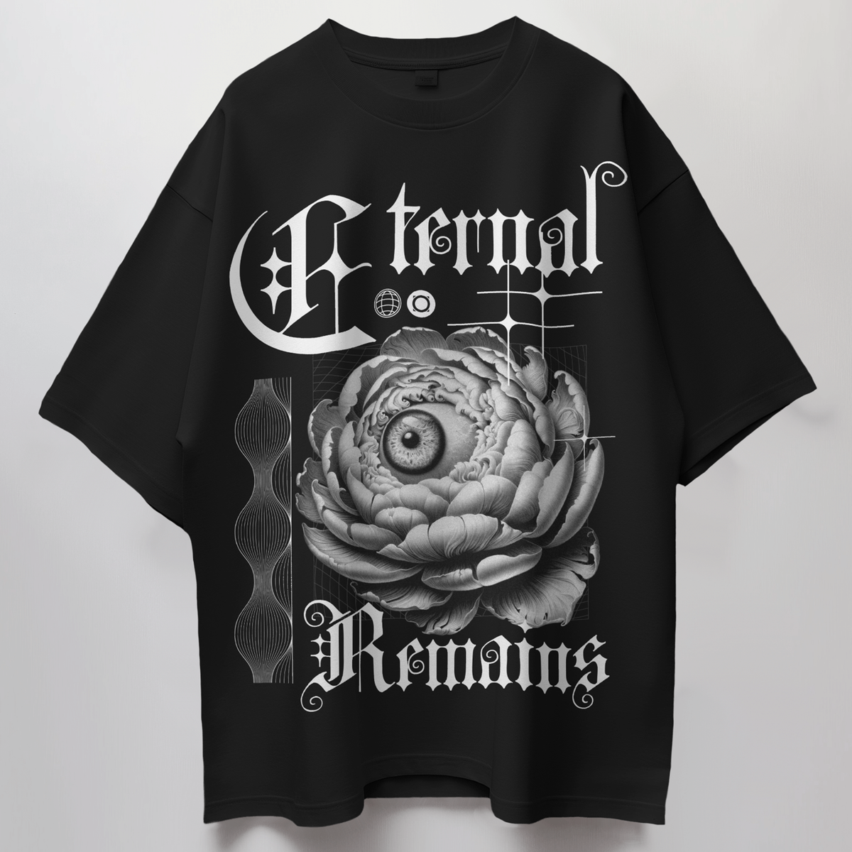 Eternal Remains - Oversized Drop Shoulder Tee — product image 6