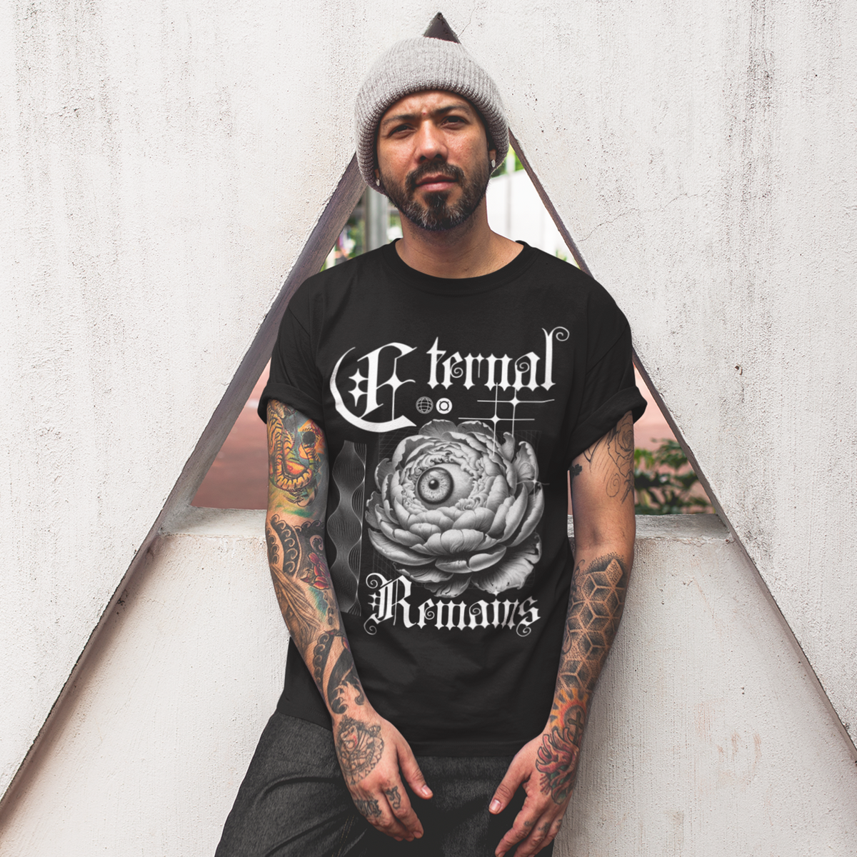 Eternal Remains - Oversized Drop Shoulder Tee — product image 2