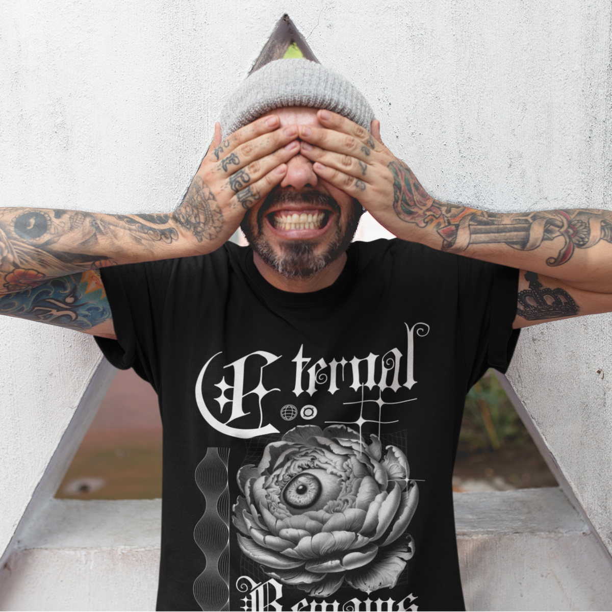 Eternal Remains - Oversized Drop Shoulder Tee — product image 4