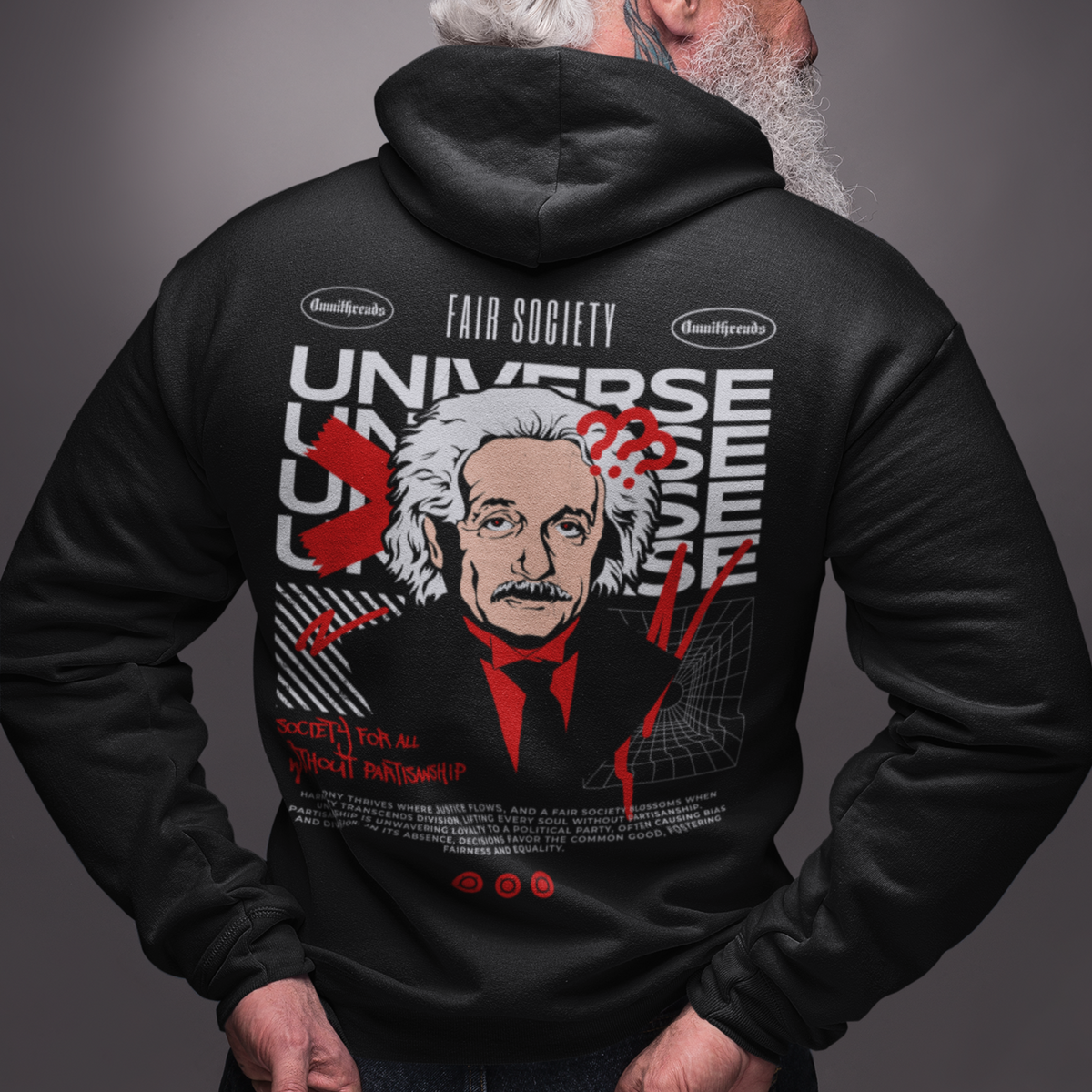 Albert Einstein - Oversized Hoodie — product image 7