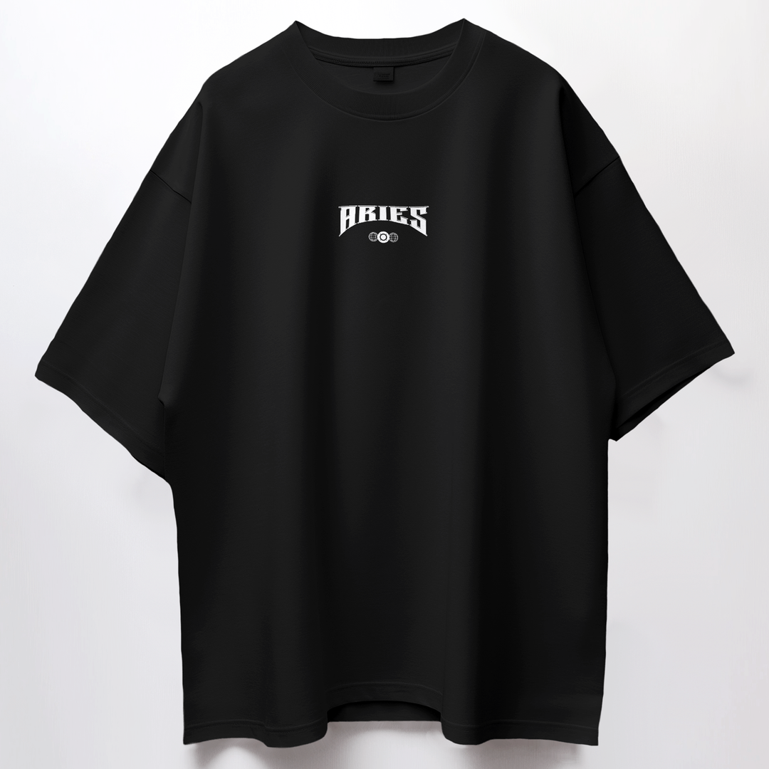 Fueled By Fire - Oversize Deep Drop Shoulder Tee