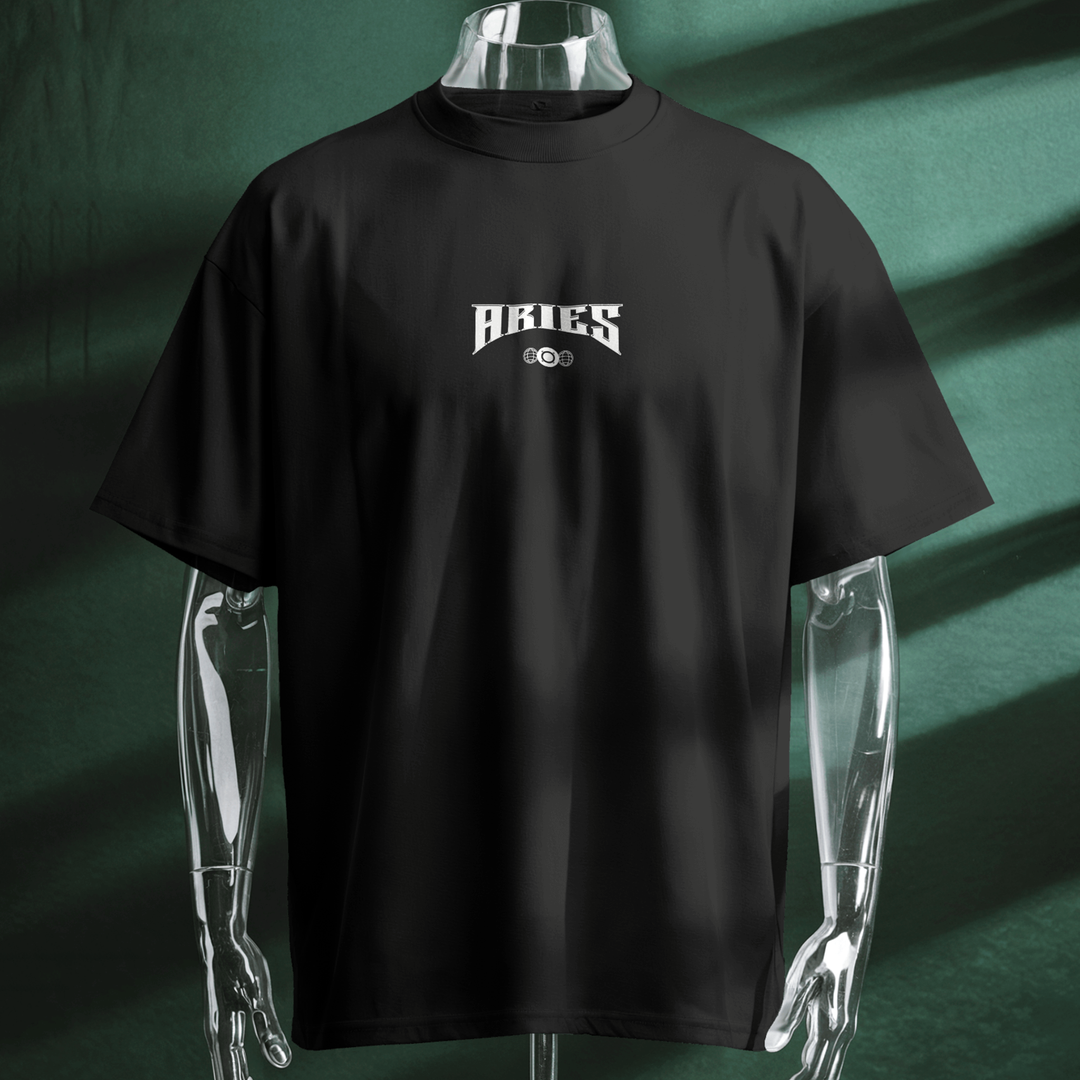 Fueled By Fire - Oversize Deep Drop Shoulder Tee