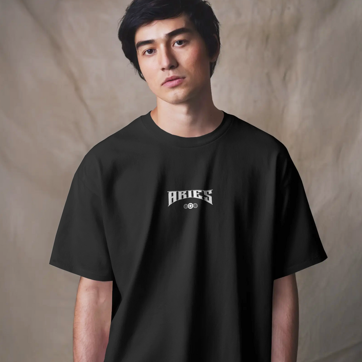 Fueled By Fire - Oversize Deep Drop Shoulder Tee