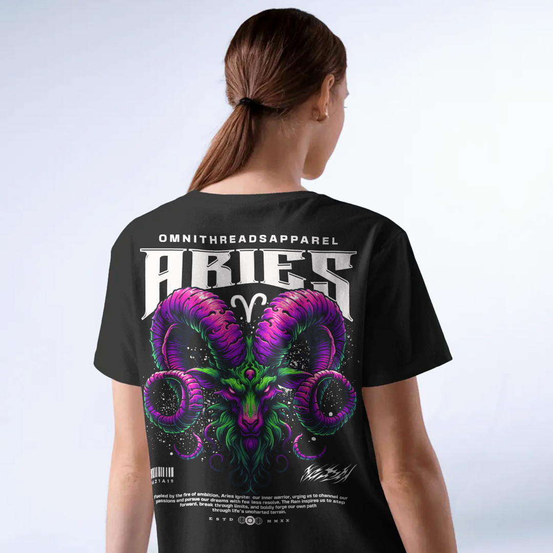 Fueled By Fire - Oversize Deep Drop Shoulder Tee
