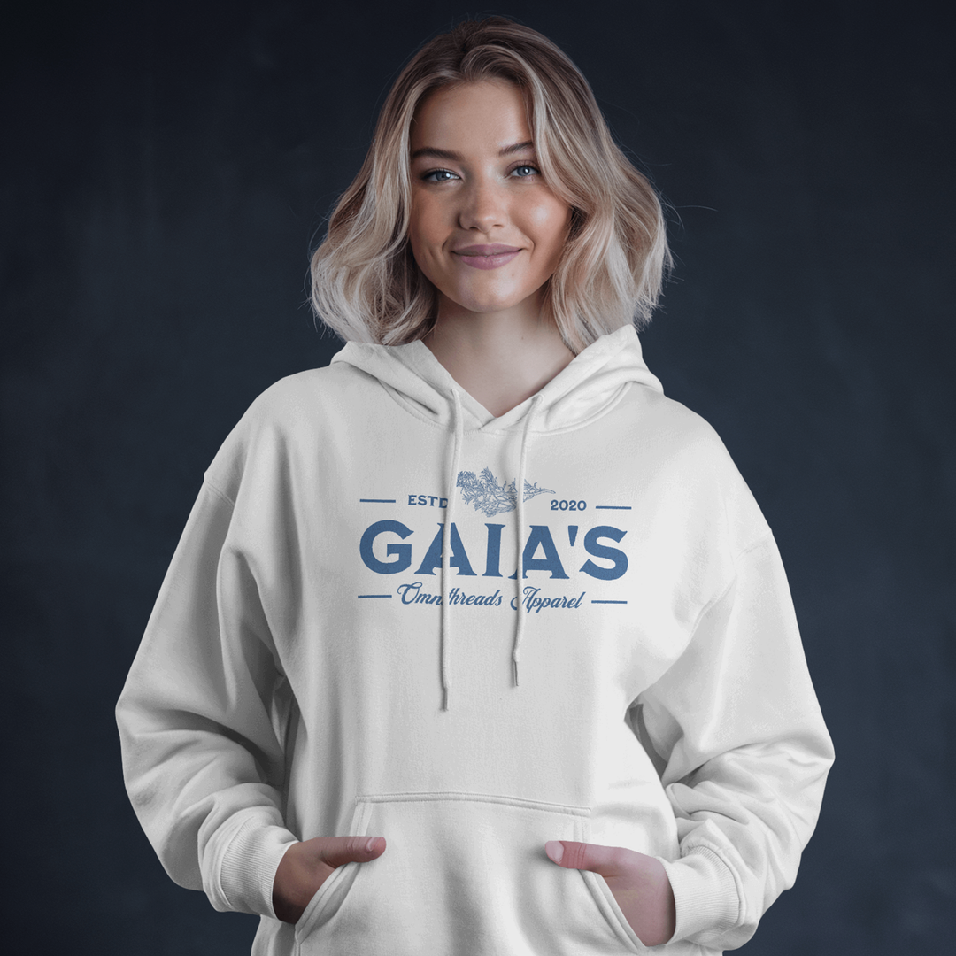 Gaia The Mother of Life - Oversized Streetwear Fleece Hoodie