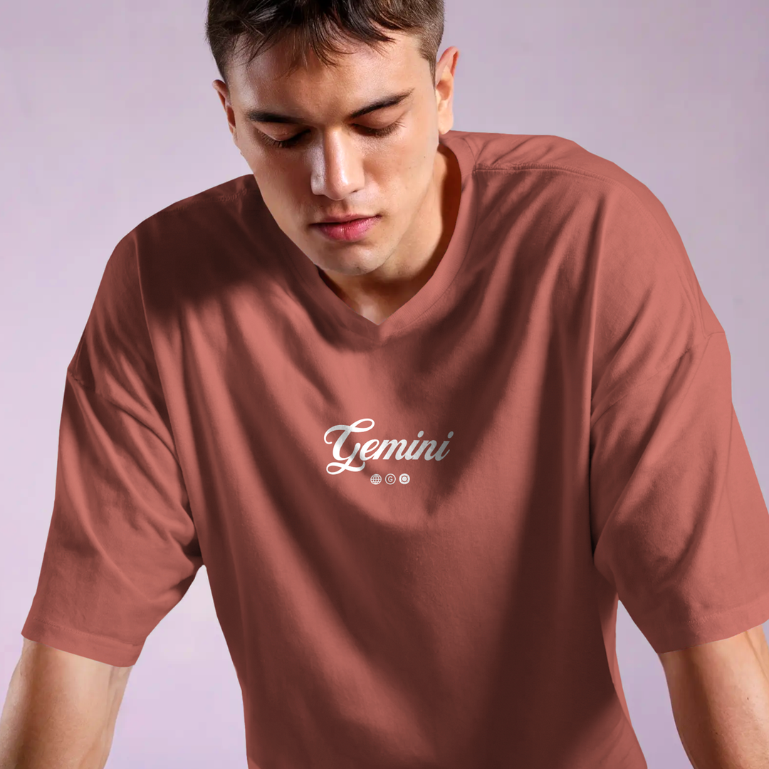 Gemini Potion - Oversize Deep Drop Shoulder Tee