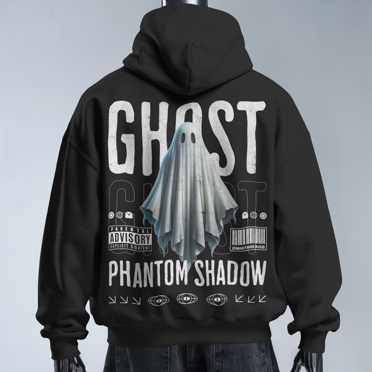 Ghost - Oversized Hoodie — product image 1