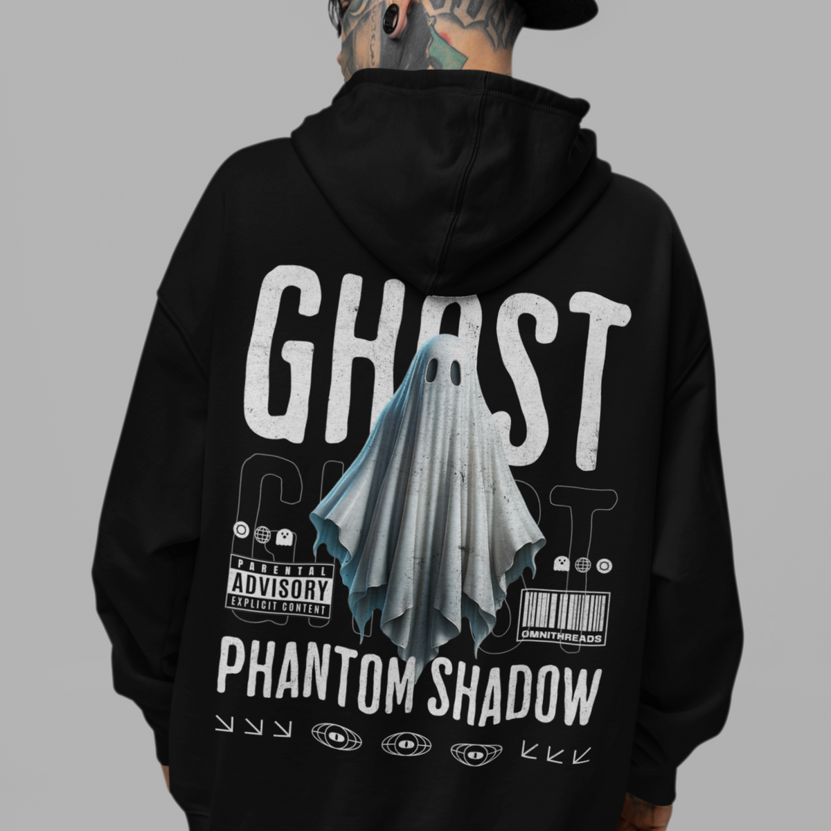 Ghost - Oversized Hoodie — product image 5