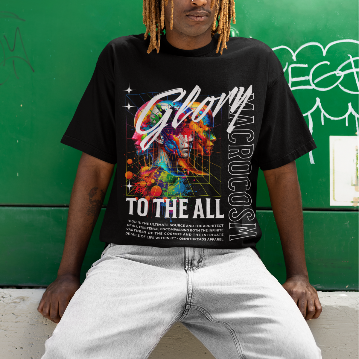 Glory - Oversized Drop Shoulder Tee — product image 3