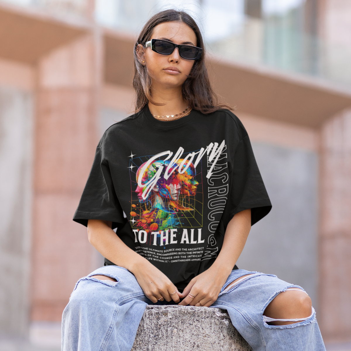 Glory - Oversized Drop Shoulder Tee — product image 2