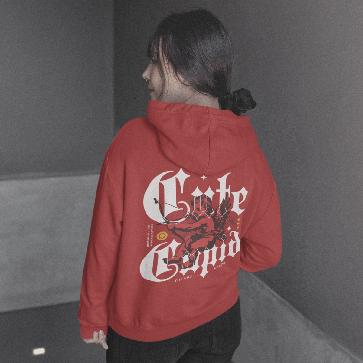 Cupid The God of Love - Oversized Hoodie — product image 6