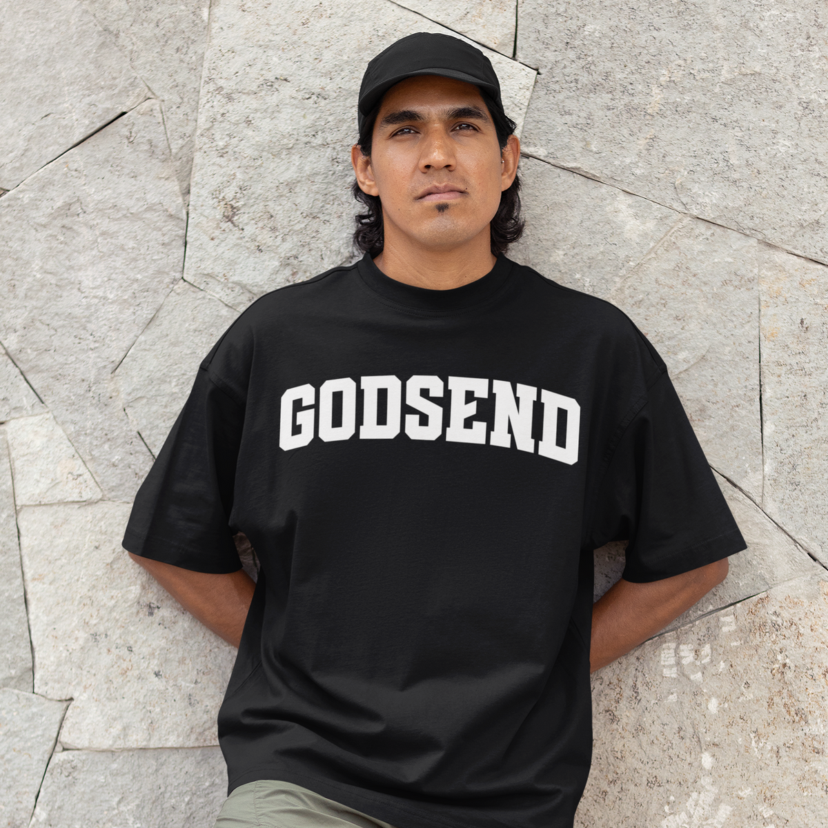 Godsend - Oversized Drop Shoulder Tee — product image 1
