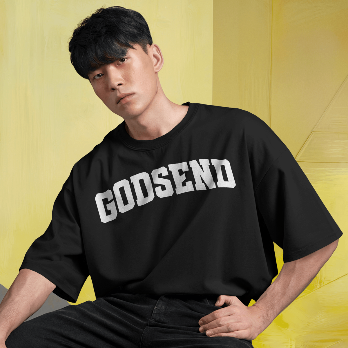 Godsend - Oversized Drop Shoulder Tee — product image 3