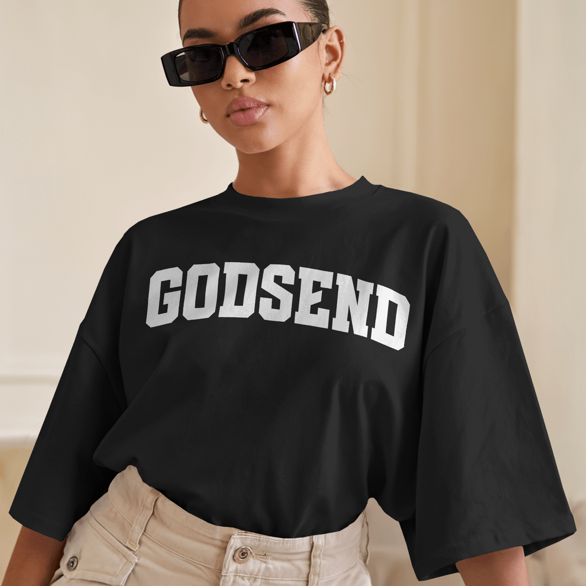Godsend - Oversized Drop Shoulder Tee — product image 2