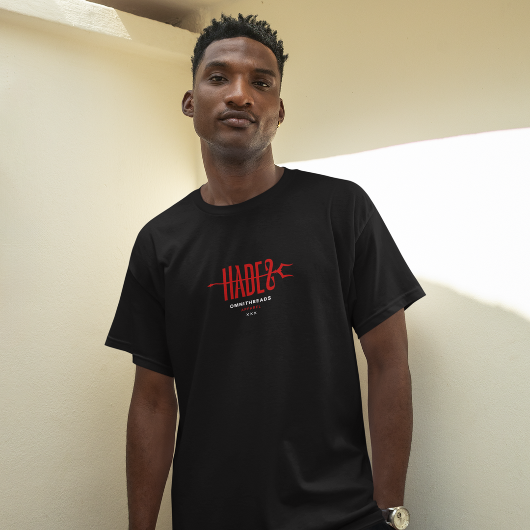Hades of Pluto - Oversize Deep Drop Shoulder Tee