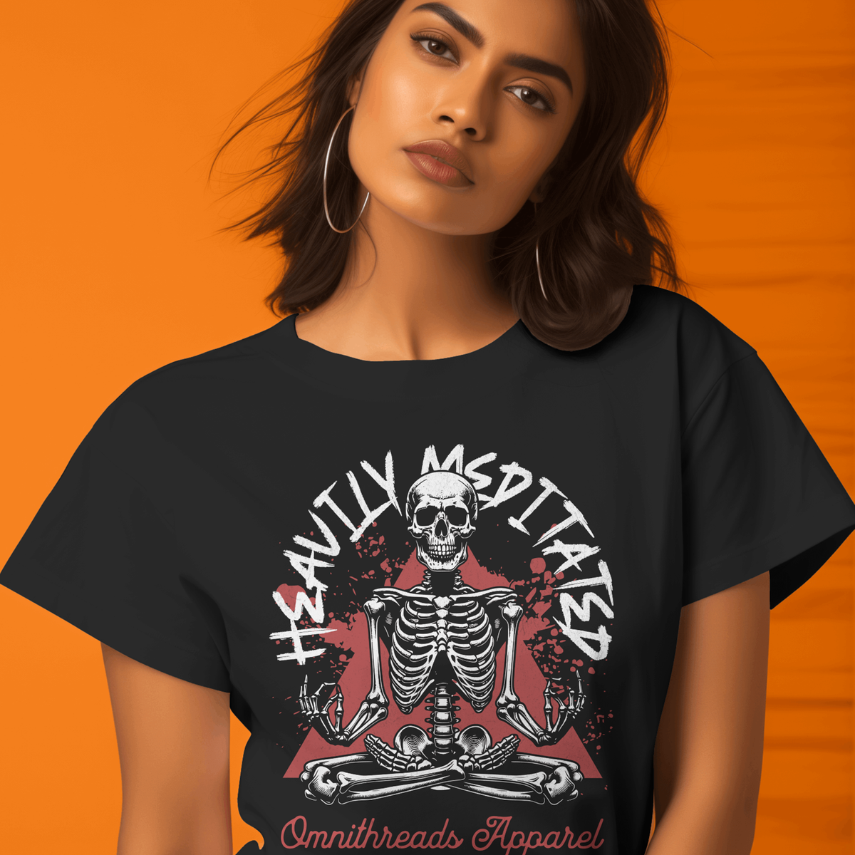Heavily Meditated - Oversized Drop Shoulder Tee — product image 5