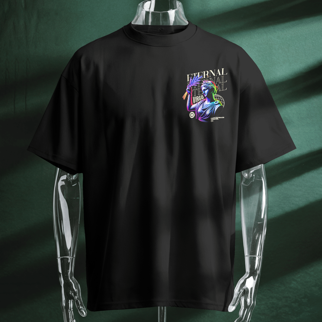 Holy Virgo - Oversize Deep Drop Shoulder Tee
