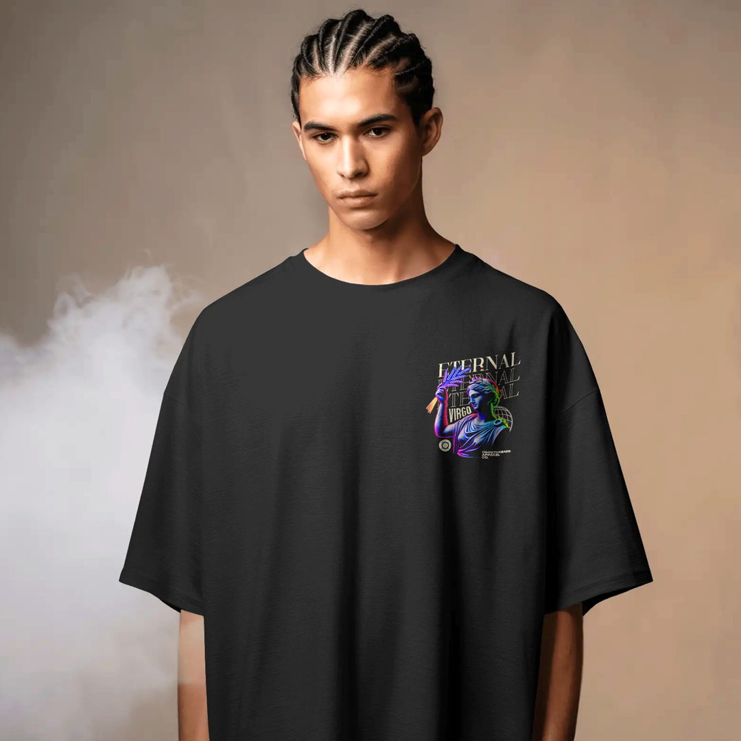 Holy Virgo - Oversize Deep Drop Shoulder Tee