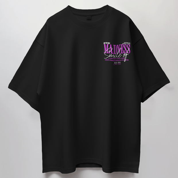 Jester Series 1 Smile Of Madness - Oversize Deep Drop Shoulder Tee