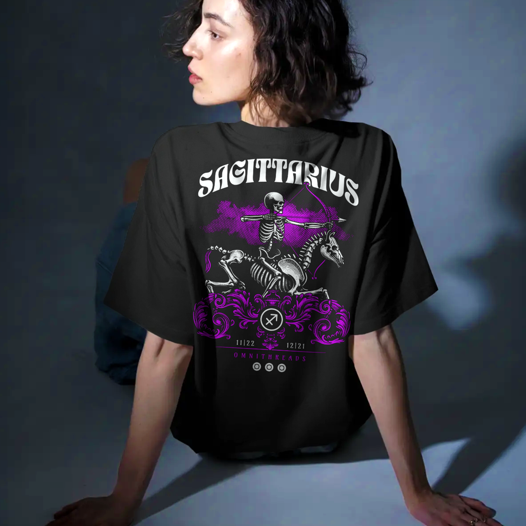 Journey - Oversize Deep Drop Shoulder Tee