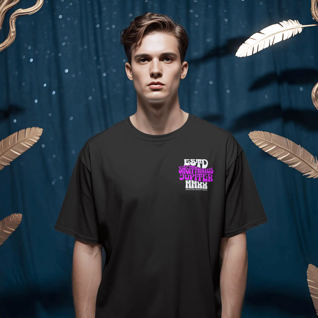 Journey - Oversize Deep Drop Shoulder Tee