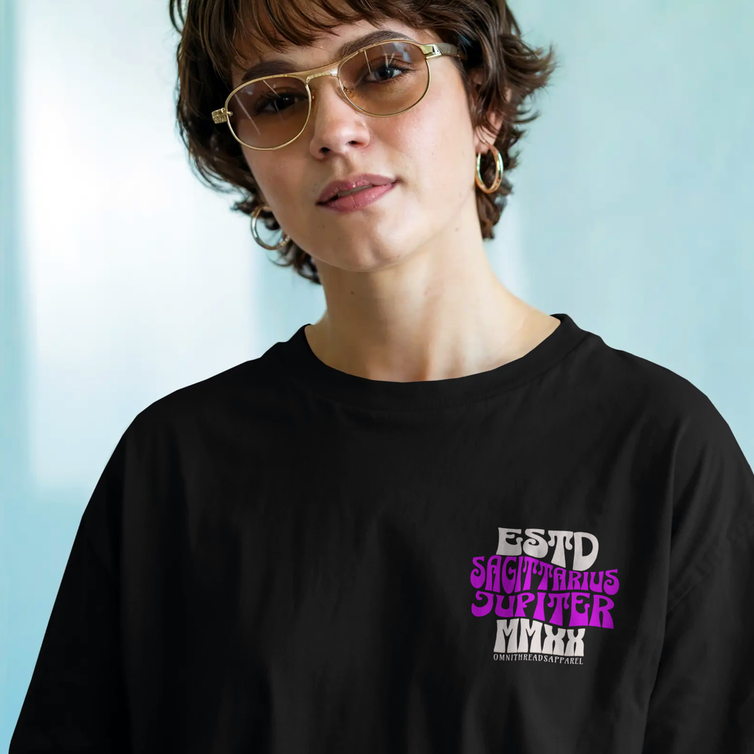 Journey - Oversize Deep Drop Shoulder Tee