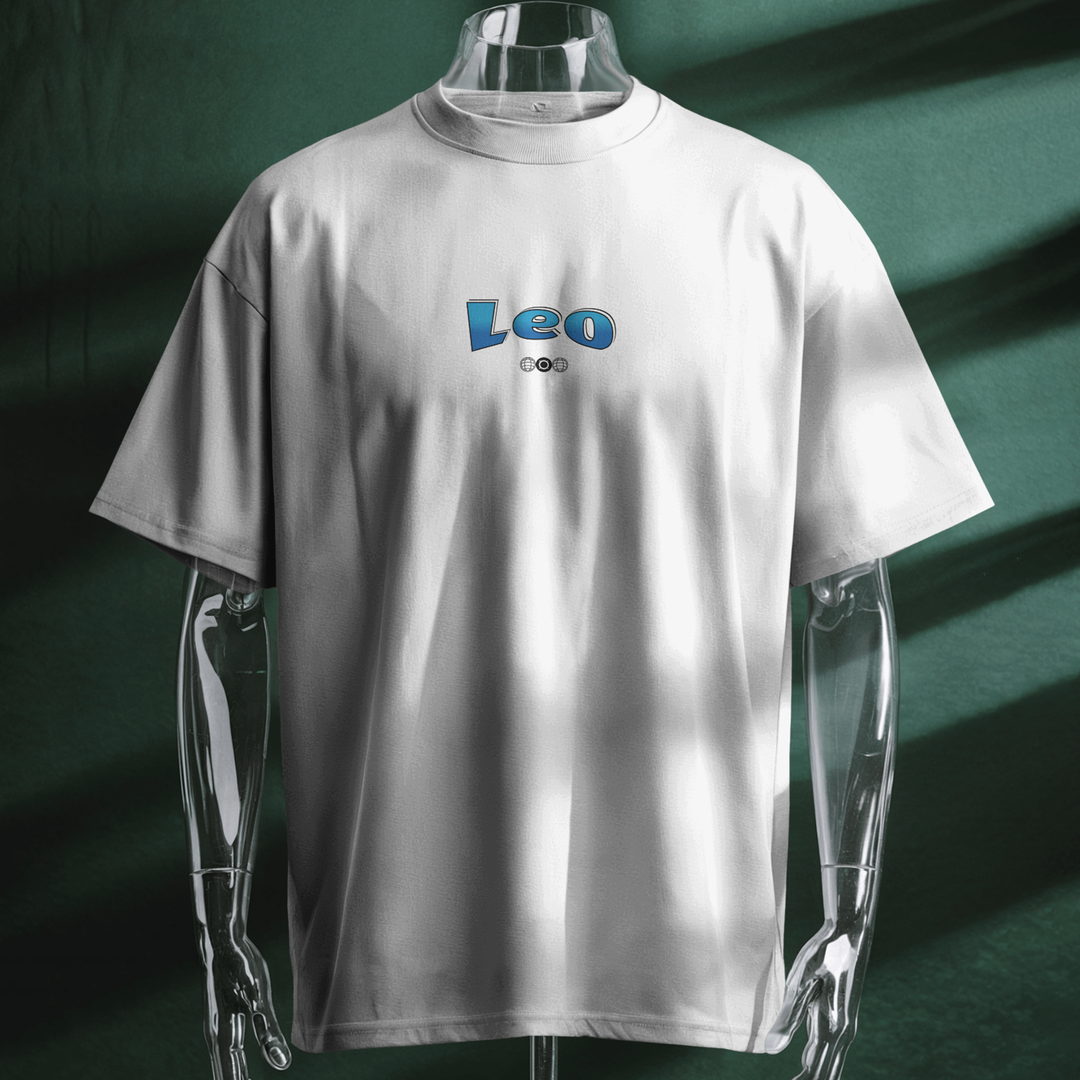 Leo Lux - Oversize Deep Drop Shoulder Tee