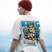 Leo Lux - Oversize Deep Drop Shoulder Tee