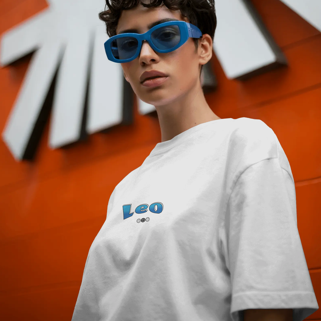 Leo Lux - Oversize Deep Drop Shoulder Tee