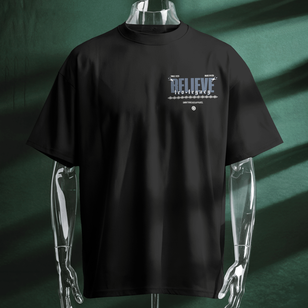 Leo Legacy - Oversize Deep Drop Shoulder Tee