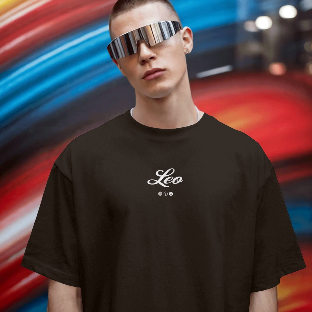 Leo Potion - Oversize Deep Drop Shoulder Tee