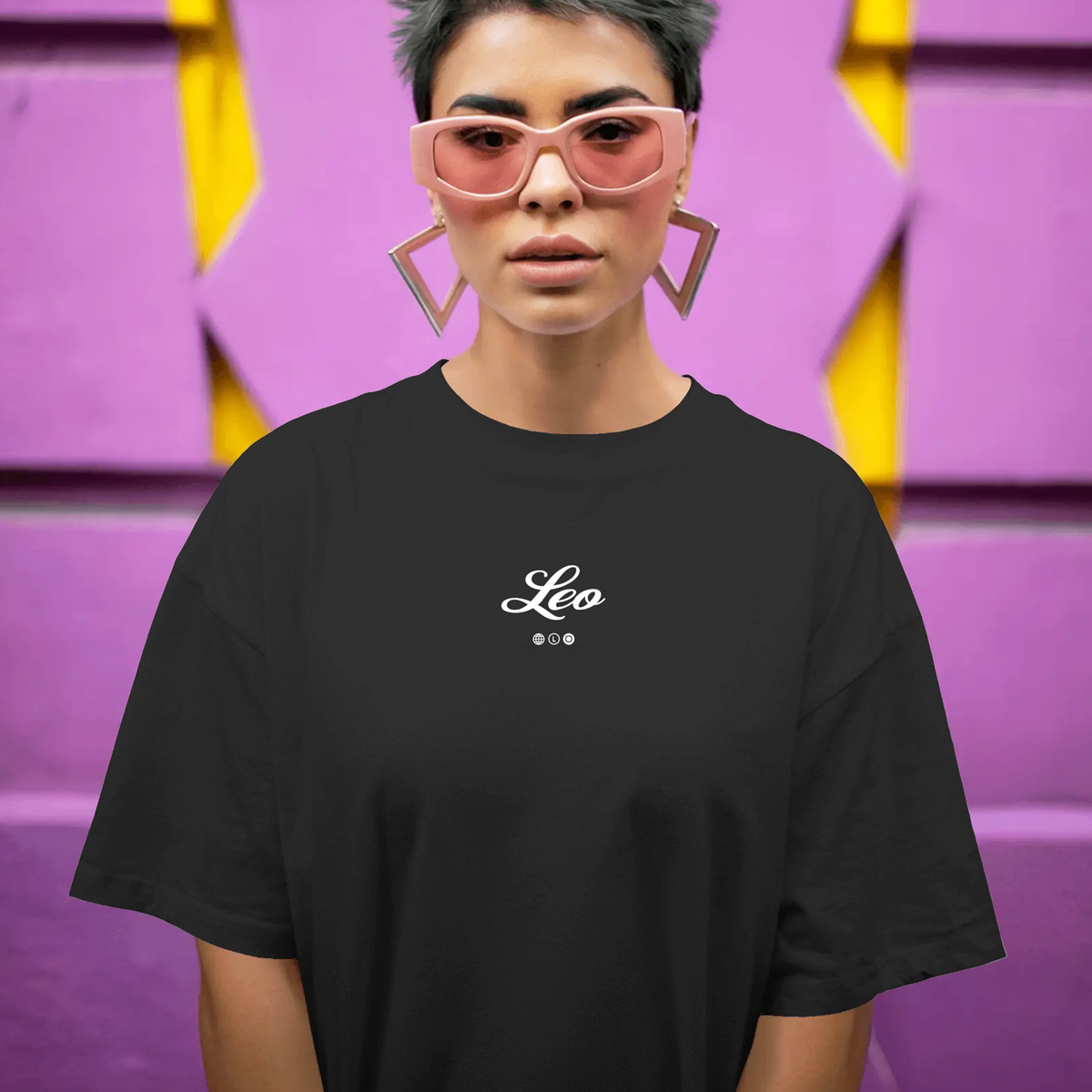 Leo Potion - Oversized Drop Shoulder Tee — product image 1