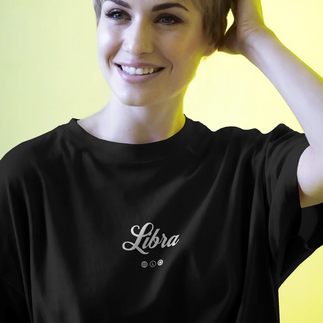 Libra Potion - Oversize Deep Drop Shoulder Tee