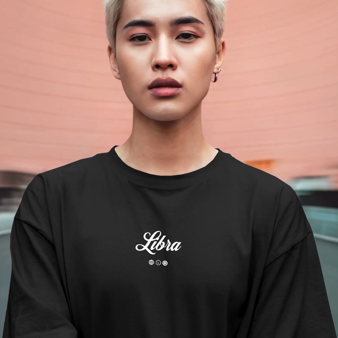Libra Potion - Oversize Deep Drop Shoulder Tee