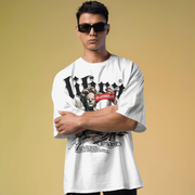 Libra Vision - Oversize Deep Drop Shoulder Tee
