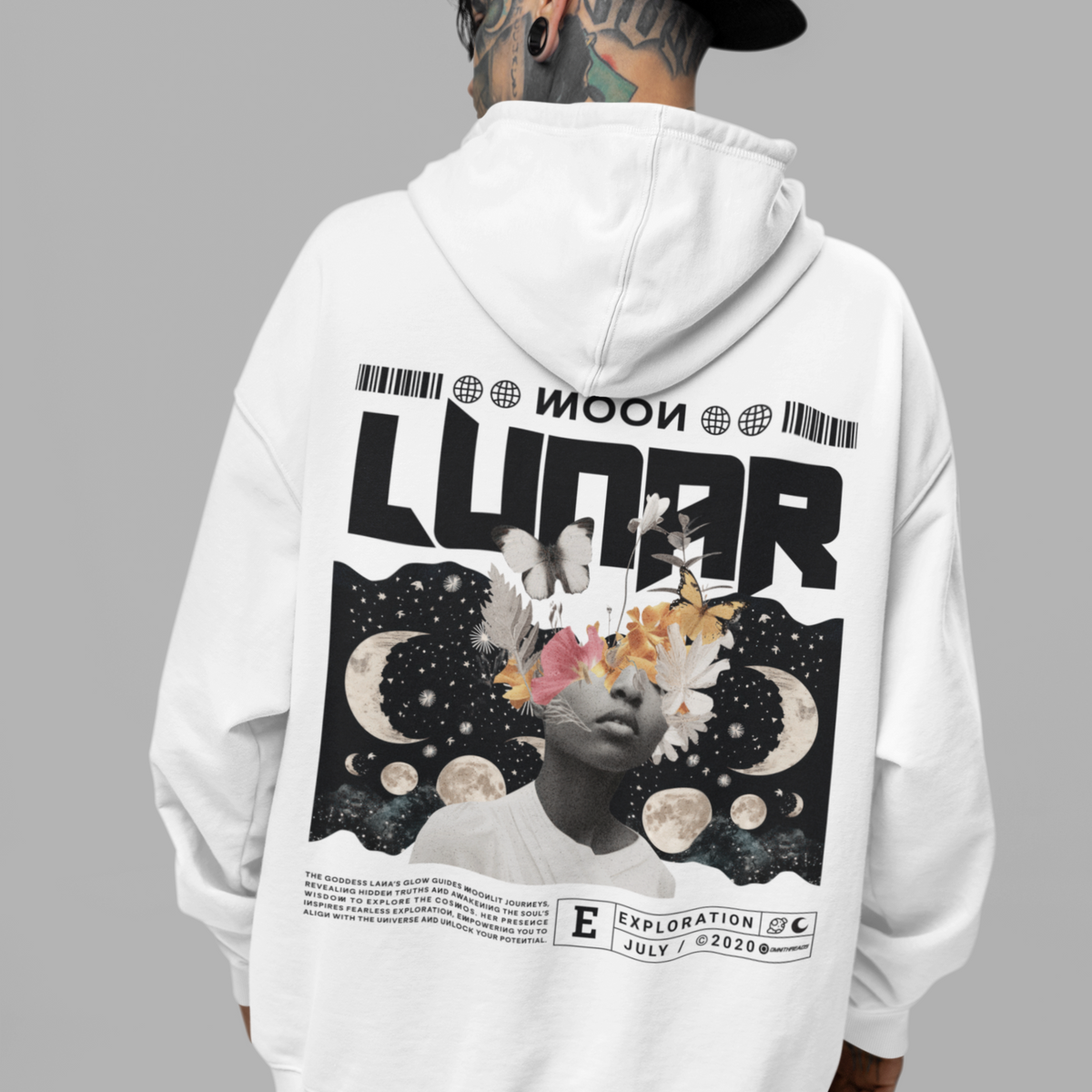 Lunas Moon - Oversized Hoodie — product image 5