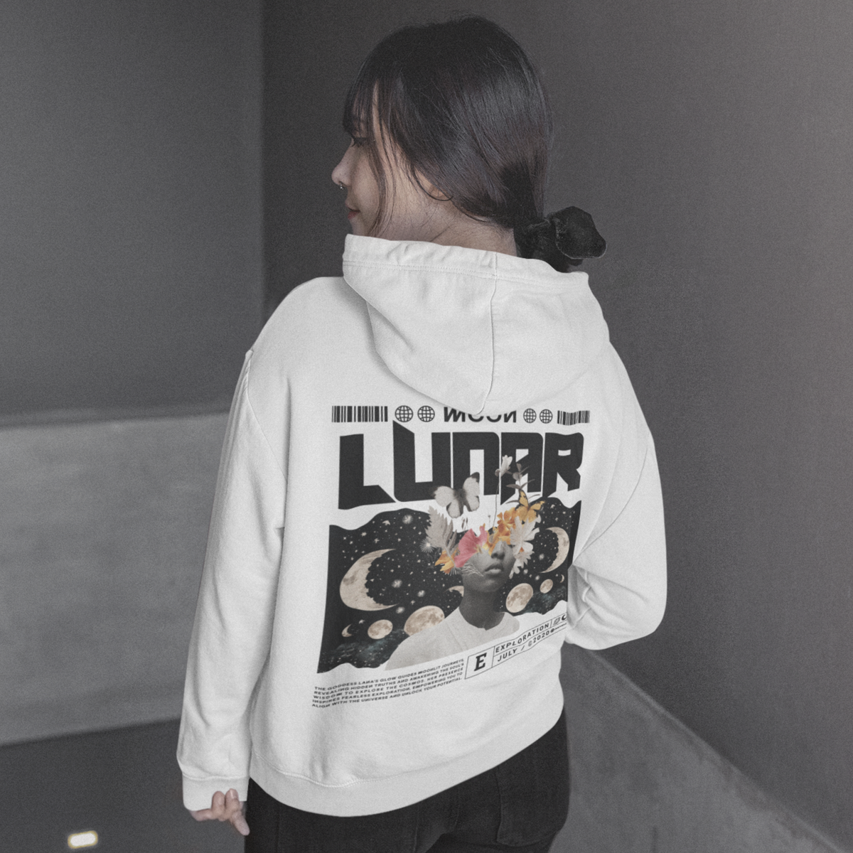 Lunas Moon - Oversized Hoodie — product image 6
