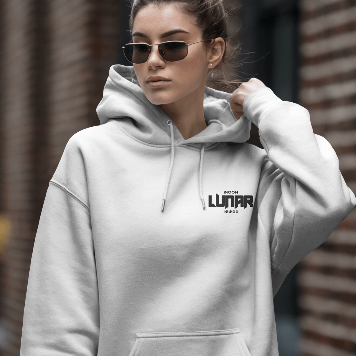 Lunas Moon - Oversized Hoodie — product image 3