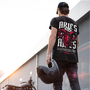 Martian Aries - Oversize Deep Drop Shoulder Tee