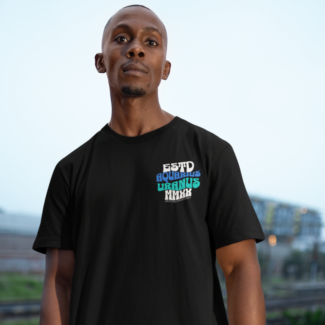 Genius In Motion - Oversize Deep Drop Shoulder Tee
