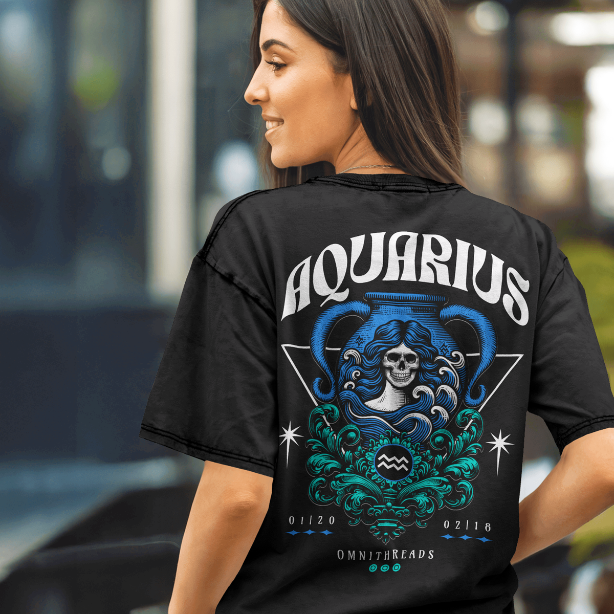 Genius In Motion - Oversized Drop Shoulder Tee — product image 1