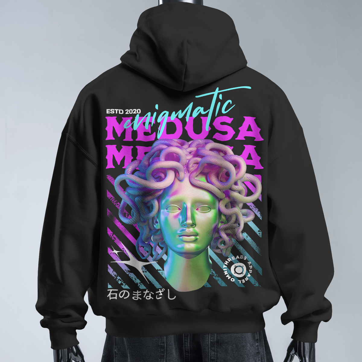 Medusa - Oversized Hoodie — product image 1