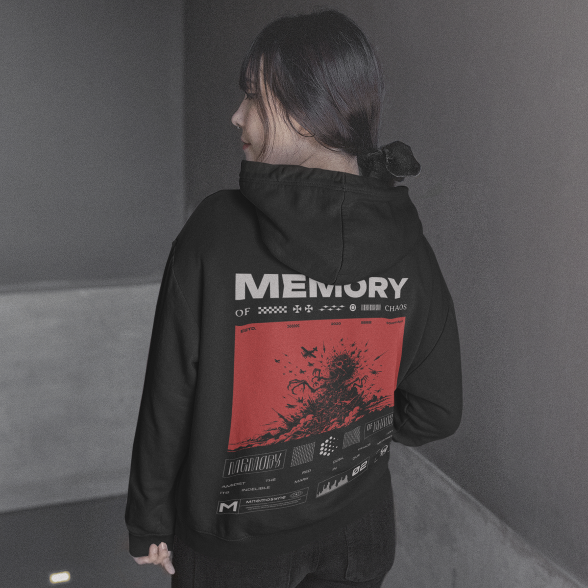 Memory of Chaos - Oversized Hoodie — product image 6