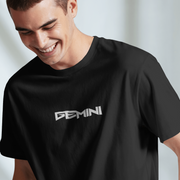Gemini In Retrograde - Oversize Deep Drop Shoulder Tee