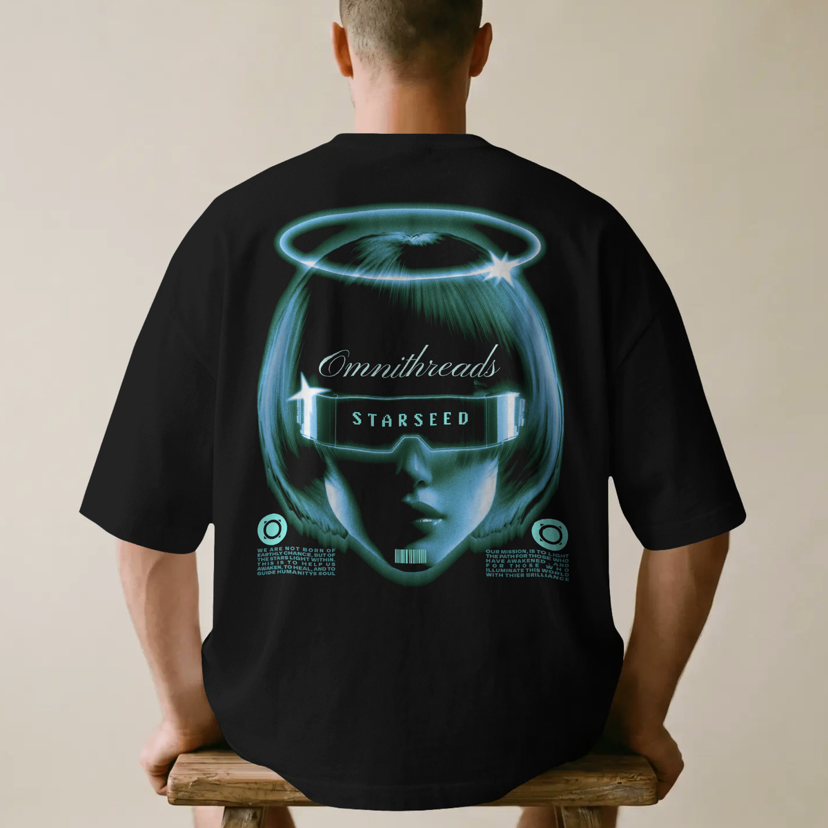 Starseed - Oversized Drop Shoulder Tee — product image 9